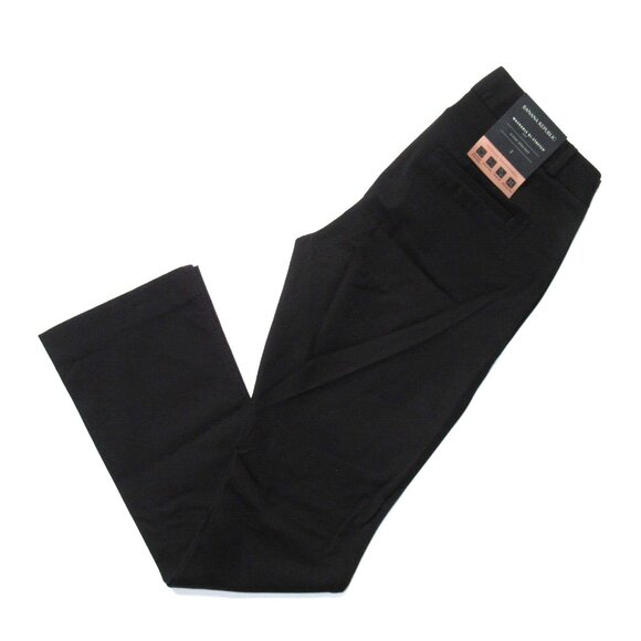 NWT Banana Republic Sloan Straight in Black Washable Bi-Stretch Pants 2 - Picture 6 of 6